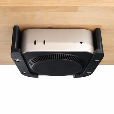 Onder Bureau Houder Geschikt voor Apple Mac mini M4 – Desk Mount – Ruimtebesparende Bureau Organizer – Kabelmanagement Oplossing – Minimalistische Werkplek Accessoire