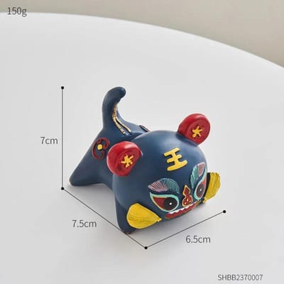 Artistiek Tijger Opbergbeeldje Ornamenten Bureau Ornamenten Interieurkamer Decoratie Bureau Accessoires Miniaturen Slaapkamer Accessoires black