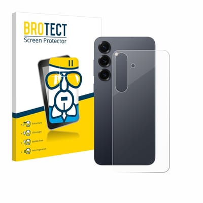Screenprotector voor Samsung Galaxy S25 Plus (Achterkant) Beschermglas transparant
