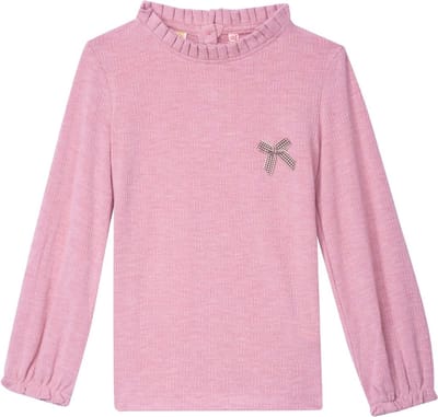 Someone Meisjes t-shirt LS - Oud roze