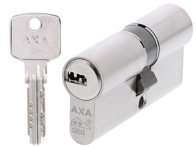 AXA Veiligheidscilinder - Cilinderslot - incl. 3 sleutels - SKG2 - Vernikkeld - 30/35 mm