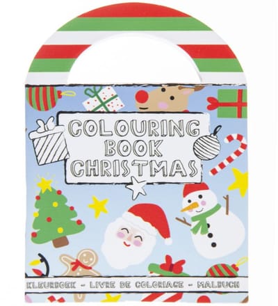 Duckiez Kleurboekje Met stickers Kerstmis - 48 stuks
