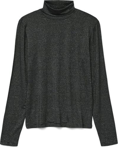 Vero Moda Lava Glitter Highneck Top Dames - Maat L