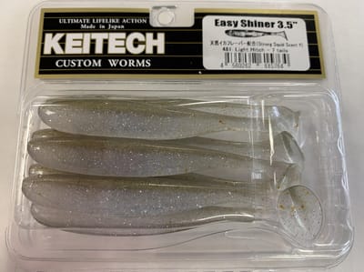Keitech Easy Shiner 3.5 (9 cm) Softbait - 7 stuks Light Hitch 481T