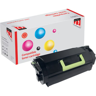 Tonercartridge Quantore alternatief tbv Lexmark 53B2H00 zwart