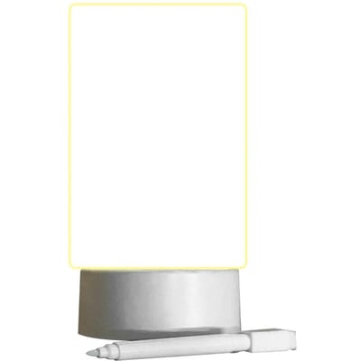 Acryl Whiteboard LED Licht Boodschappenbord met Standaard en Whiteboard Stift USB Desktop Notitie Memo Bord Herbruikbaar Nachtlampje USA