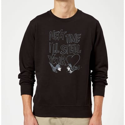 Batman Steal Your Heart Sweatshirt - Black - S
