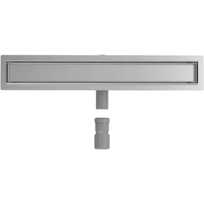 L'Aqua Doucheputje tegel lineair 90 cm roestvrij staal