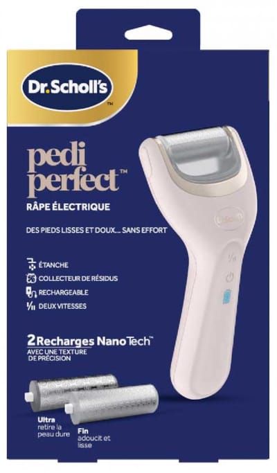 Scholl Pedi Perfect Elektrische Voetvijl + 2 Nano Tech Navulrolletjes