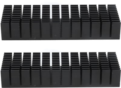 Cosensi - Dailygoods - Aluminium Koelvinnen Heatsink Kit (2 Stuks)
