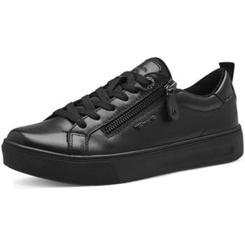 Tamaris - maat 38- Comfort Sneakers zwart Leer - Dames