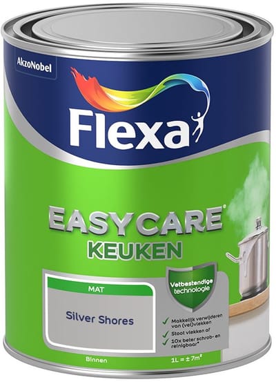 Flexa - Easycare Keuken - Silver Shores - Mengverf - 1 L