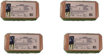 Rockies Liksteen Paard - Voedingssupplement - 4 x Appel 2 kg