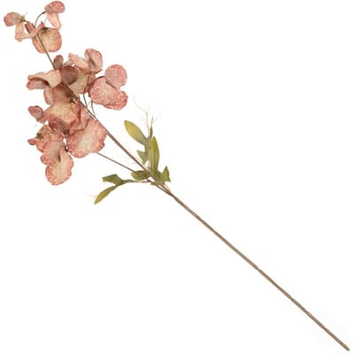 Kunstbloem erwtbloem 74cm roze