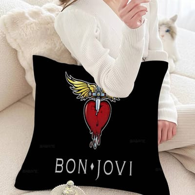 B-BonS J-Jovi Kussen Anime Kussen Bank Bed Hoofdkussenhoes Kussenhoes 45x45 cm Mode 45x45cm
