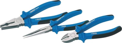 3-delige soft-grip tangen set voor professioneel en DIY gebruik