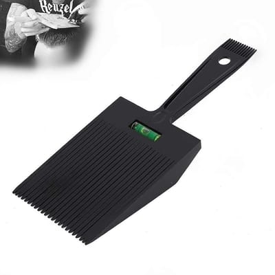 Dailygoods- Haarknipkam Professioneel - Platte Top-Geleidingskam - Haarstyling Kam - Antislip - Voor Thuisgebruik - Zwart - Kapperskam