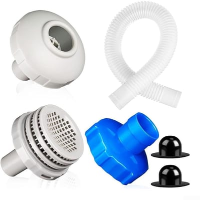 Dailygoods - Zwembad slang adapter - zwembad accessoires - veelzijdige kit - zoals afgebeeld - skimmer slang adapter - complete set voor bovengronds z...