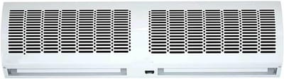 Luchtgordijn - Deurventilator - Binnenklimaat Regelen - Stil en Energiezuinig - 60cm Breed - Zilverkleurig