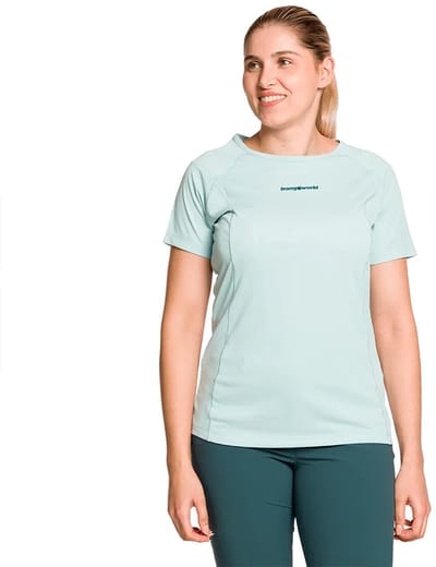 Trangoworld Demba T-shirt Met Korte Mouwen Blauw S Vrouw