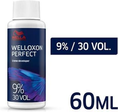 Oxiderende Haarverzorging Welloxon Wella 30 vol 9 % (60 ml)