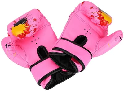 Dailygoods- Bokshandschoenen Kinderen - PU Leer - Ademend Design - Veilig en Lichtgewicht - Geschikt voor Training - 2-11 Jaar - Vechtsporthandschoenen