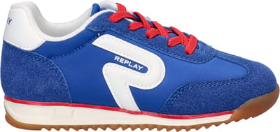 Replay Yard JR jongesn sneaker - Kobalt - Maat 31