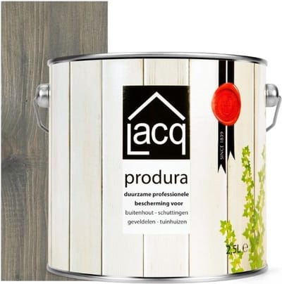 Lacq Produra transparant - Beits - 2,5 liter - Grijs - Voor binnen en buiten