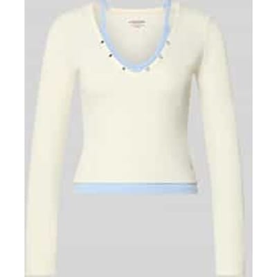 Slim fit Shirt met lange mouwen met Structuurpatroon