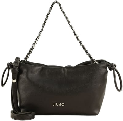 LIU JO schoudertas Stilly ECS Crossbody Bag Anthracite Metallic antraciet