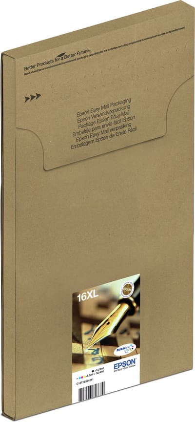 Epson Pen and crossword C13T16364511 inktcartridge 1 stuk(s) Origineel Hoog (XL) rendement Zwart. Cyaan. Magenta. Geel