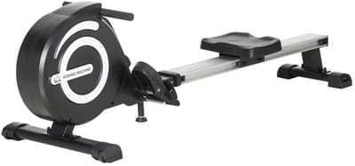Roeitrainer - Roei-apparaat voor Thuis - Roeimachine - Opvouwbaar - met LCD-Display - 8 Weerstandsniveaus - 120KG Gewichtscapaciteit - Fitnessapparaat voor Cardio- en Krachttraining - Roeiapparaat Fitness