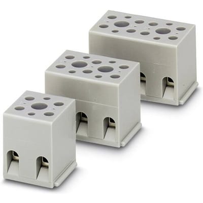 Phoenix Contact 2703172 Basisbehuizing 4.00 mm² Aantal polen 3 Grijs 50 stuk(s) Piece