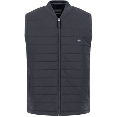 Fynch-Hatton Body-Warmer Hybrid Vest Nylon Charcoal / male