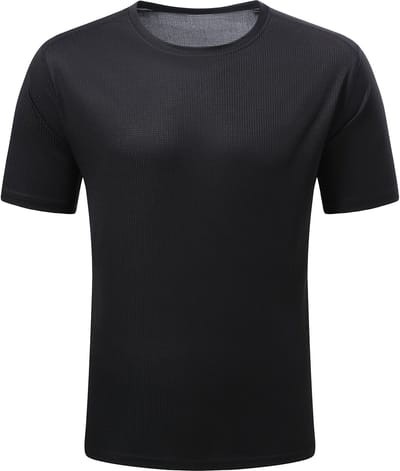 YOUTHUP Heren Multifunctioneel Casual Sport T-Shirt - Stretch Ademend - S