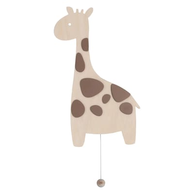 Baby's Only Houten wandlamp babykamer & kinderkamer - Giraf - Wonder - Bruin - FSC-keurmerk - Duurzame ledverlichting - 25.000 branduren - Eenvoudig aan de muur te bevestigen