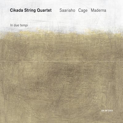 Cikada String Quartet - In Due Tempi (CD)