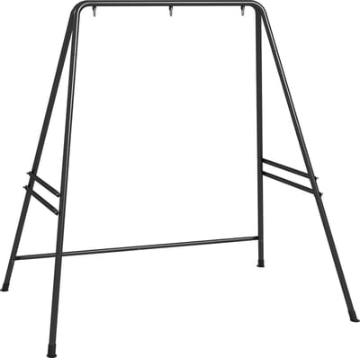 Stalen Frame Voor Hangstoel – Robuust En Weerbestendig Voor Binnen- En Buitengebruik, Tot 150 kg, 178 x 143 x 180 cm, Zwart