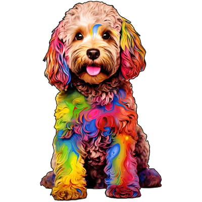 Onregelmatig Honden Dieren Houten Puzzel Ideaal voor Volwassen Kinderen Cadeau Hersenkraker Spel Fantasie Hond Kerst Cadeaubox Puzzels Speelgoed