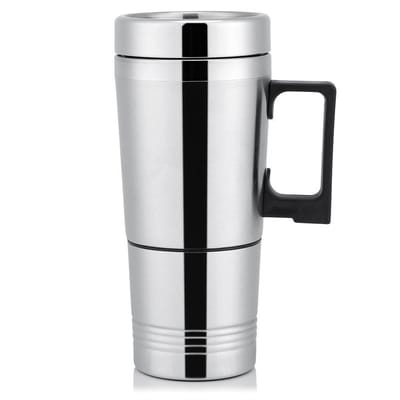 Dailygoody - Car Heating Mug - 300ml Portable Koffiemaker - 12V/24V - Veiligheidsdeksel - Voor onderweg - Geschikt voor auto