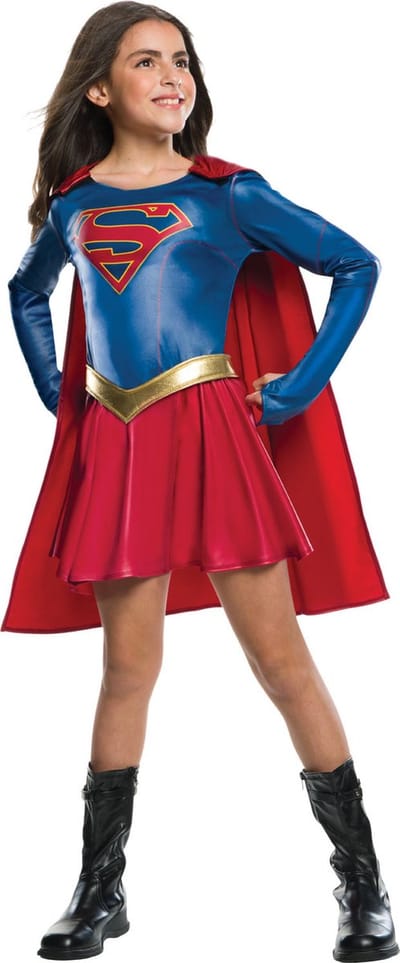 Super Heroes Supergirl TV Series Deluxe L Feestkleding