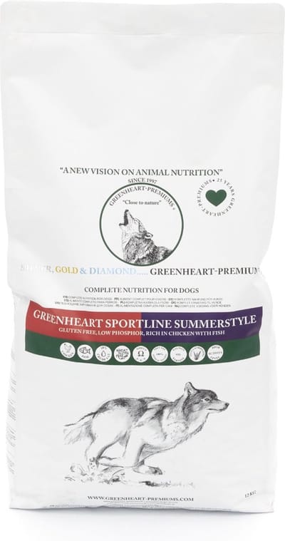 Greenheart hondenvoer Sportline Summerstyle 12 kg - Hond
