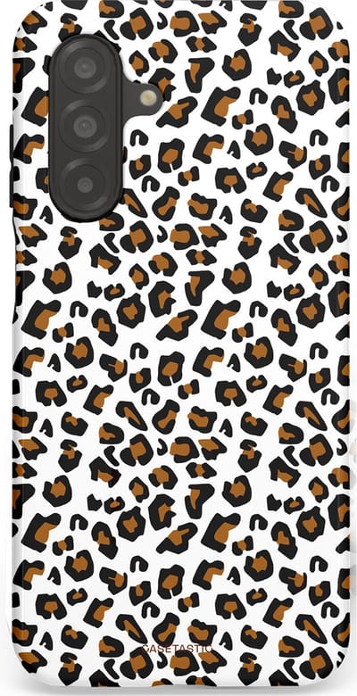 Casetastic Hoesje Geschikt voor Samsung A26 - Stijlvolle Beschermende Duo-layer Case - Panter abstractie
