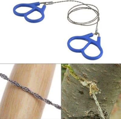 *** Portable Mini Draadzaag - Extra Stevig - RVS Draadzaag voor Survival - Padvinder - van Heble® ***
