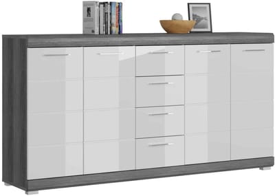 Scout dressoir/ladekast/ladekast - 165cm x 85cm x 37cm