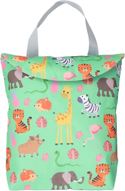 Waterdichte tas voor peuters en kleuters, ideaal voor zwemles, gym en strandactiviteiten, multifunctionele natte tas