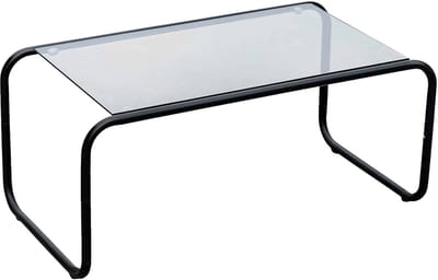 Leitmotiv Salontafel Ventana - Zwart - 80x40x36cm - Modern