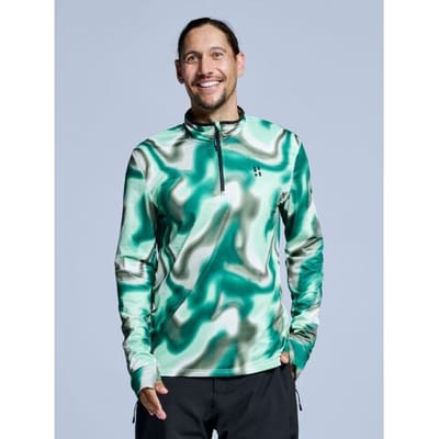 Poederbaas Skipully Heren - Cabin Life - Green Multi - Maat S
