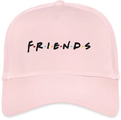 Friends Officieel Logo Als Borduurmotief Trucker Cap