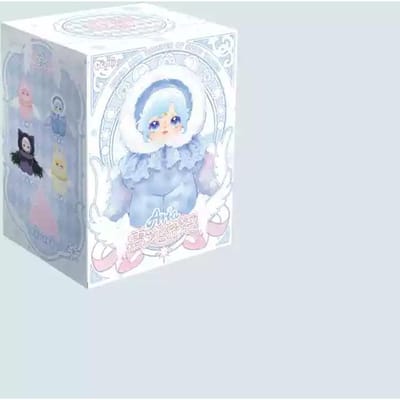 Dumia Snow Trace Langage Secret Peluche Vinyle Boîte Aveugle Poupée Ange Mobile Fille Squelette Jouet Pour Cadeau d'Anniversaire white